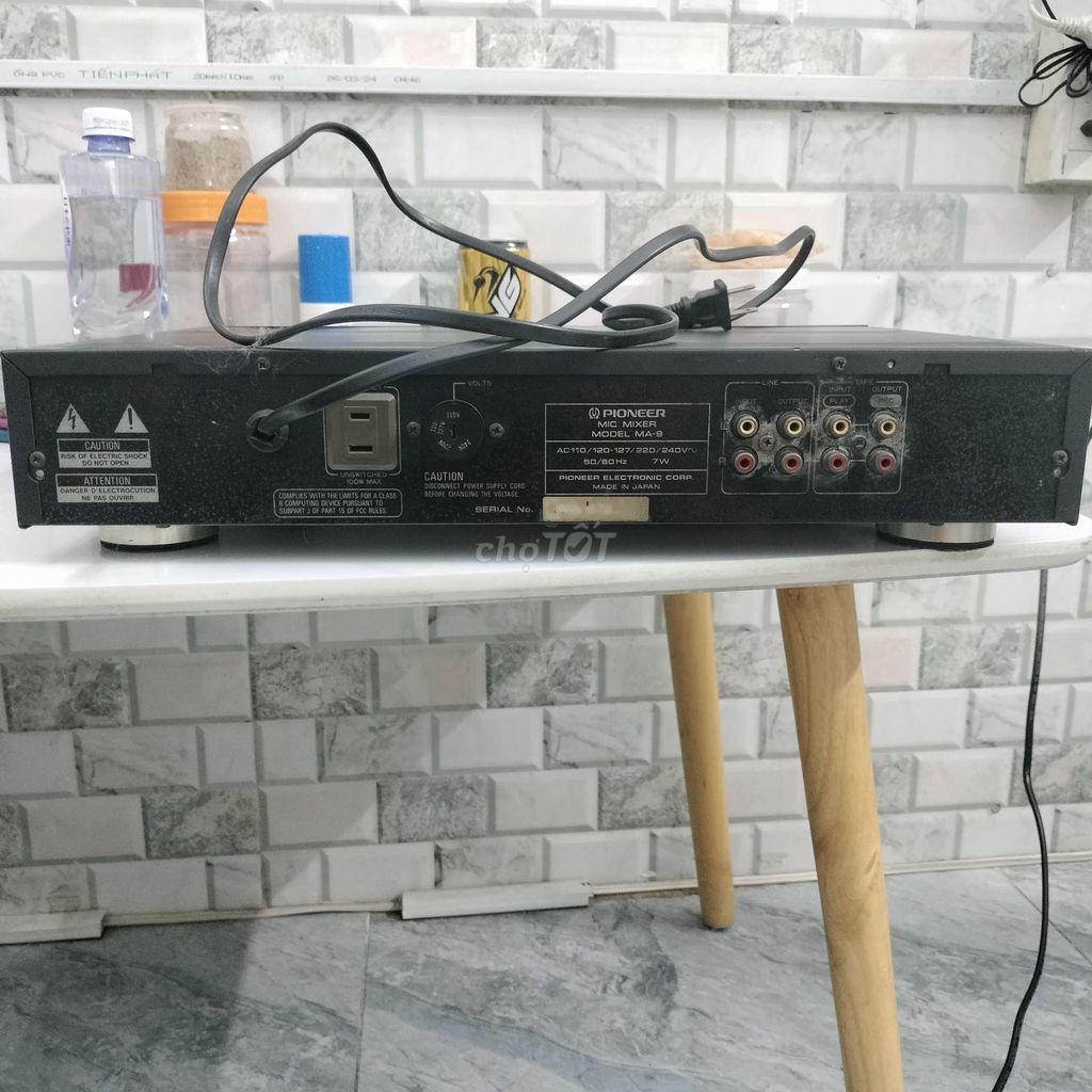 Mixer Pioneer MA-9 Karaoke gia đình Đen. Mua bán Tivi, Âm thanh tại Huyện Củ Chi Tp Hồ Chí Minh được đăng bởi Sơn hình 1