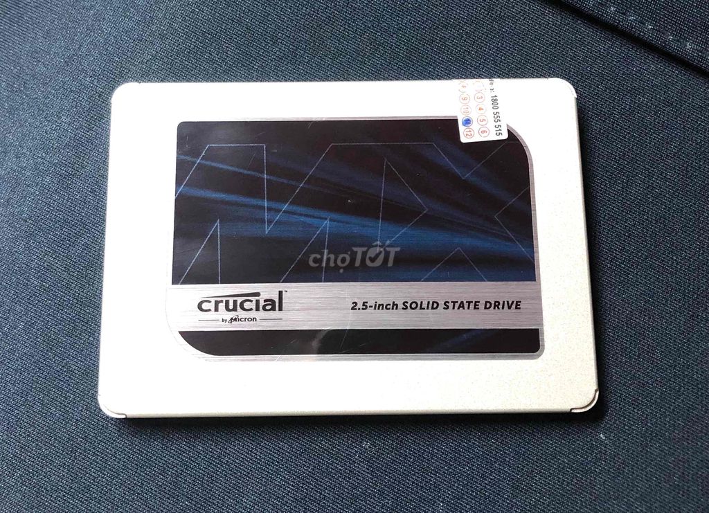 SSD Crucial 500Gb sức khỏe 💯