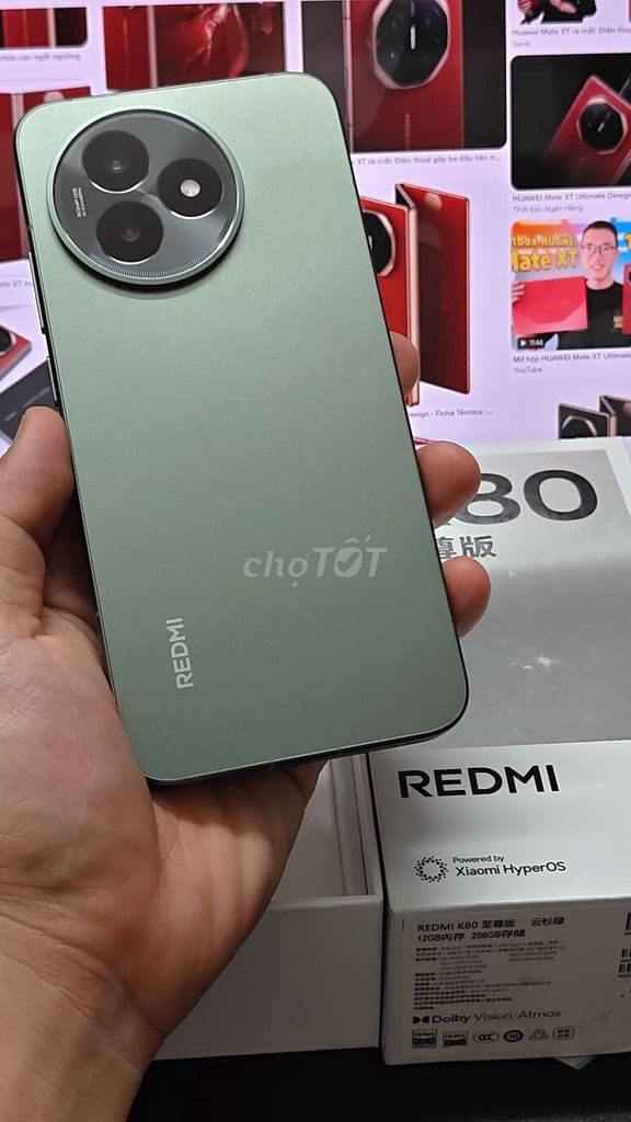 Xiaomi K80 Ultra 256GB Xanh lá. Mua bán Điện thoại tại Quận Hà Đông Hà Nội được đăng bởi Tài hình 1