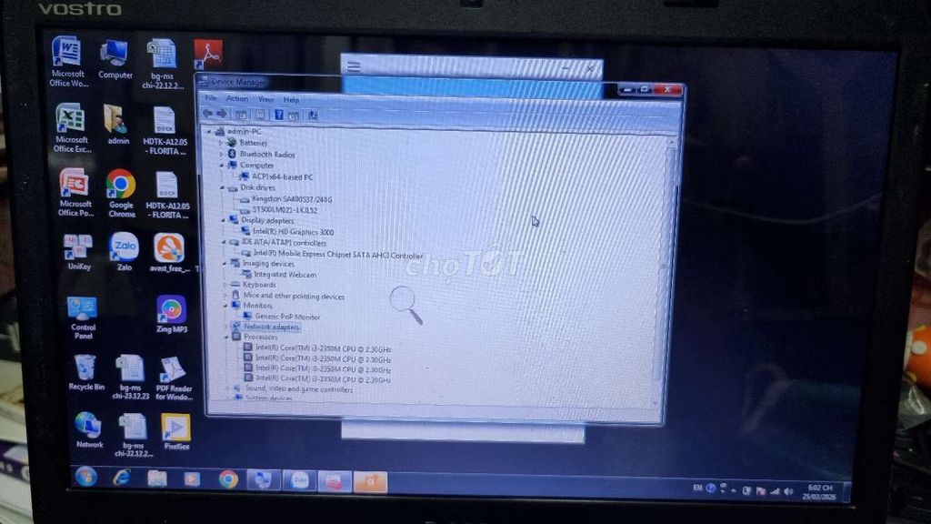 Dell Vostro 1450 i3 2350M SSD 240GB. Mua bán Laptop tại Quận 7 Tp Hồ Chí Minh được đăng bởi Vincentduc hình 1