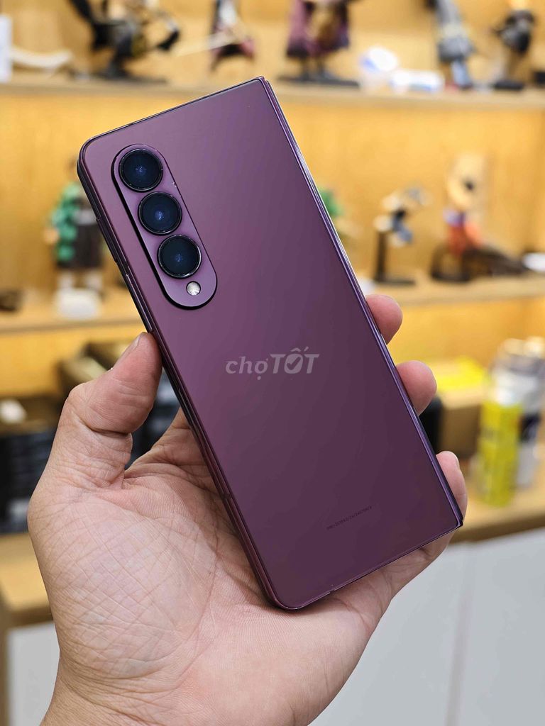 Samsung Z Fold4 256GB Tím 98.5%. Mua bán Điện thoại tại Quận 10 Tp Hồ Chí Minh được đăng bởi Khánh Trần hình 1