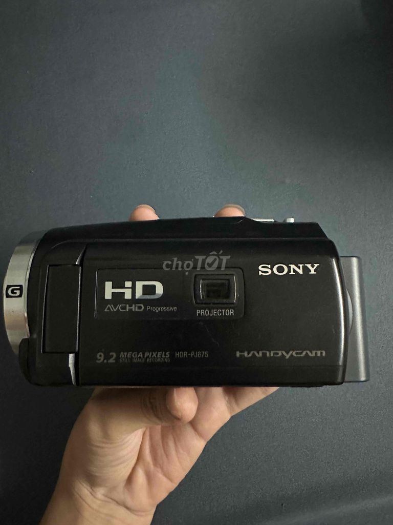 Máy quay phim Sony HDR-PJ675 Đen. Mua bán Máy ảnh, Máy quay tại Quận Bình Tân Tp Hồ Chí Minh được đăng bởi Lâm Huỳnh Trúc Vy hình 1