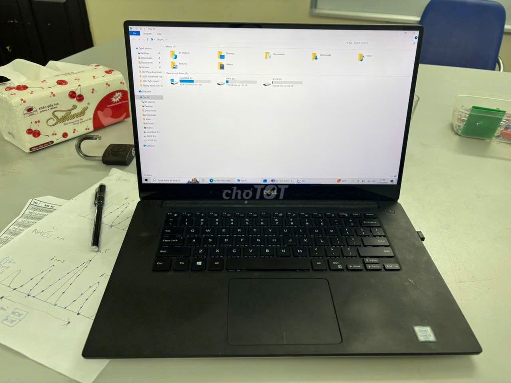 Dell XPS 9550 i7 15.6 inch 16GB/512GB, cảm ứng 4K. Mua bán Laptop tại Huyện Nam Trực Nam Định được đăng bởi Chung Nguyen hình 1