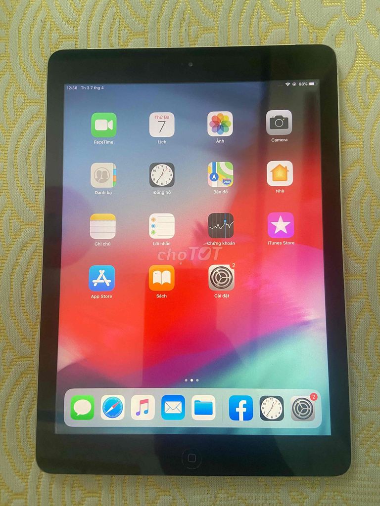 Apple iPad Air 32GB Bạc. Mua bán Máy tính bảng tại Quận 7 Tp Hồ Chí Minh được đăng bởi Tuệ Nhi Organic hình 1
