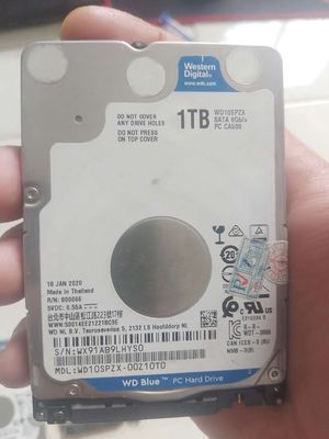 Ổ cứng HDD 2.5" Sata 3 1 TB Western Blue. Mua bán Linh kiện (RAM, Card...) tại Thành phố Rạch Giá Kiên Giang được đăng bởi Nguyễn Phương