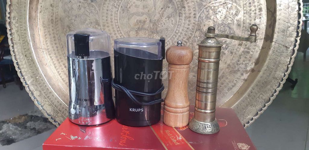 Máy xay gia vị KRUPS, Mr. Coffee Đen Bạc Nâu. Mua bán Bếp, lò, đồ điện nhà bếp tại Quận Bình Thuỷ Cần Thơ được đăng bởi Ngọc Tiến  hình 1