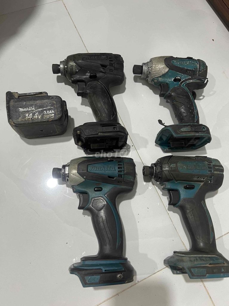 Máy khoan pin Makita 14.4v như hình bán hết lô. Mua bán Nội thất, đồ gia dụng khác tại Quận 3 Tp Hồ Chí Minh được đăng bởi Phát Nguyễn hình 1
