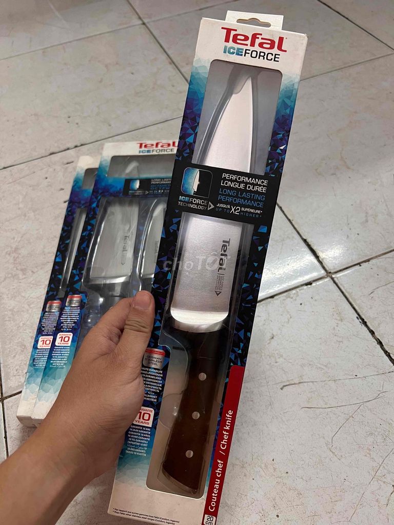 [THANH LÝ] Dao Tefal ICE FORCE nhiều size. Mua bán Dụng cụ nhà bếp tại Quận 7 Tp Hồ Chí Minh được đăng bởi Binz hình 1