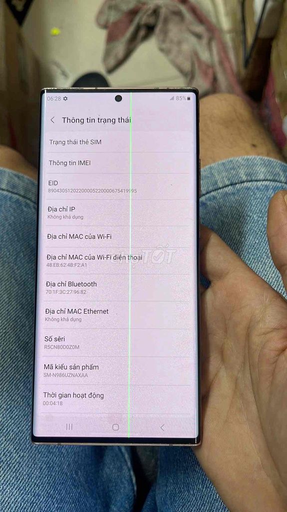Samsung Galaxy Note 20 Ultra 5G 128GB Đồng. Mua bán Điện thoại tại Quận Long Biên Hà Nội được đăng bởi Mr.phong hình 1