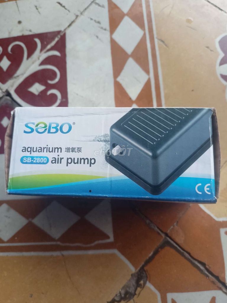 Máy sủi oxi Sobo SB-2800 Đen. Mua bán Phụ kiện, Thức ăn, Dịch vụ tại Huyện Đông Anh Hà Nội được đăng bởi Ngư Vịnh  hình 1