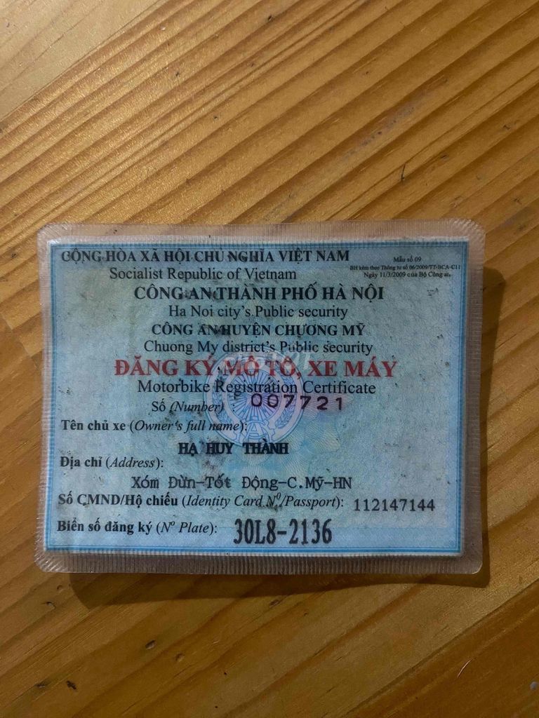 Bán Wave anpha 100cc 2010 máy êm bốc biển hà nội. Mua bán Xe máy tại Quận Tây Hồ Hà Nội được đăng bởi BOSS hình 5