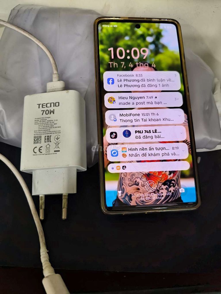 Tecno Pova 6 8/256GB Xanh zin. Mua bán Điện thoại tại Quận Bình Tân Tp Hồ Chí Minh được đăng bởi tuấn lâm  hình 1