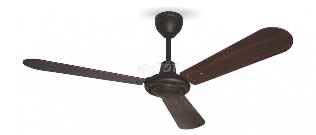 Quạt trần SINWA Gỗ cao cấp Nâu. Mua bán Quạt tại Huyện Đức Hòa Long An được đăng bởi Minh Phúc hình 1