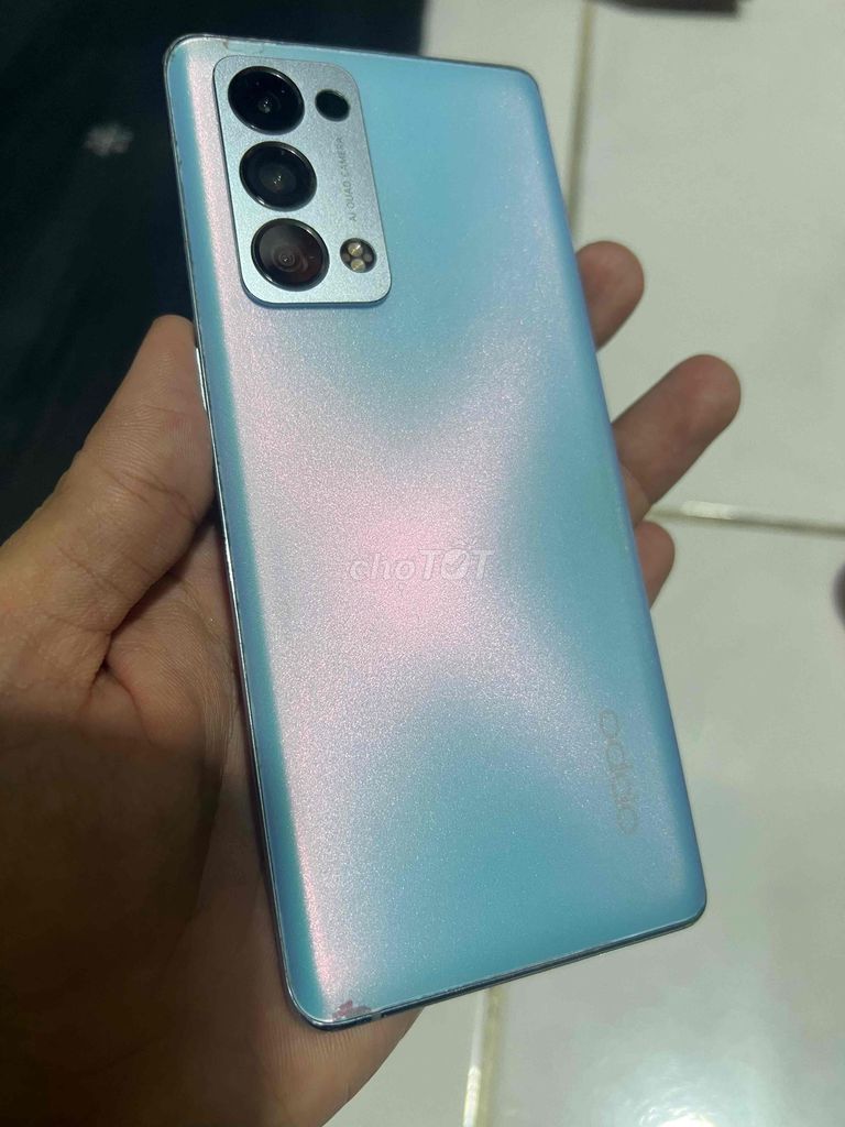 Oppo Reno 6 Pro 256GB Xanh zin đẹp. Mua bán Điện thoại tại Quận 12 Tp Hồ Chí Minh được đăng bởi Thành Công hình 1