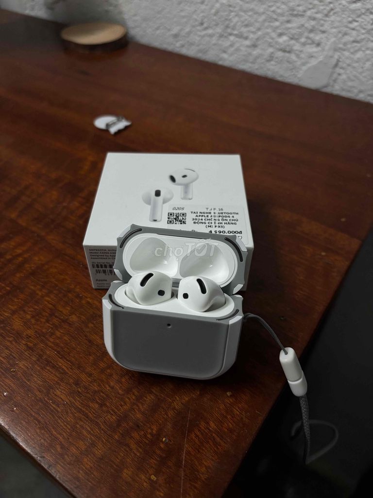 Tai nghe Bluetooth Apple AirPods 4 ANC Trắng. Mua bán Tivi, Âm thanh tại Thành phố Nha Trang Khánh Hòa được đăng bởi Nguyễn Chiêu hình 1