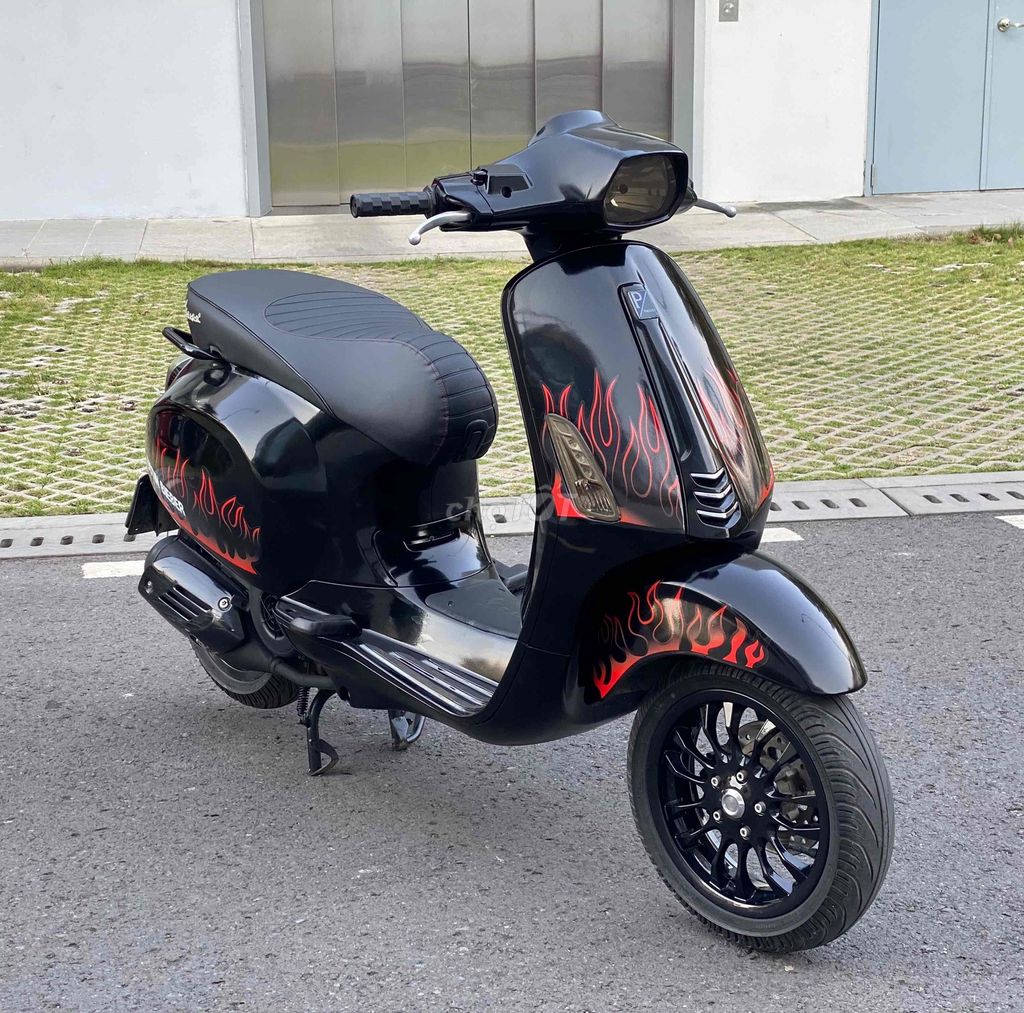 Vespa Sprint Mix Style Justin Bieber đen bóng. Mua bán Xe máy tại Quận Gò Vấp Tp Hồ Chí Minh được đăng bởi Cửa hàng xe máy văn phúc hình 3