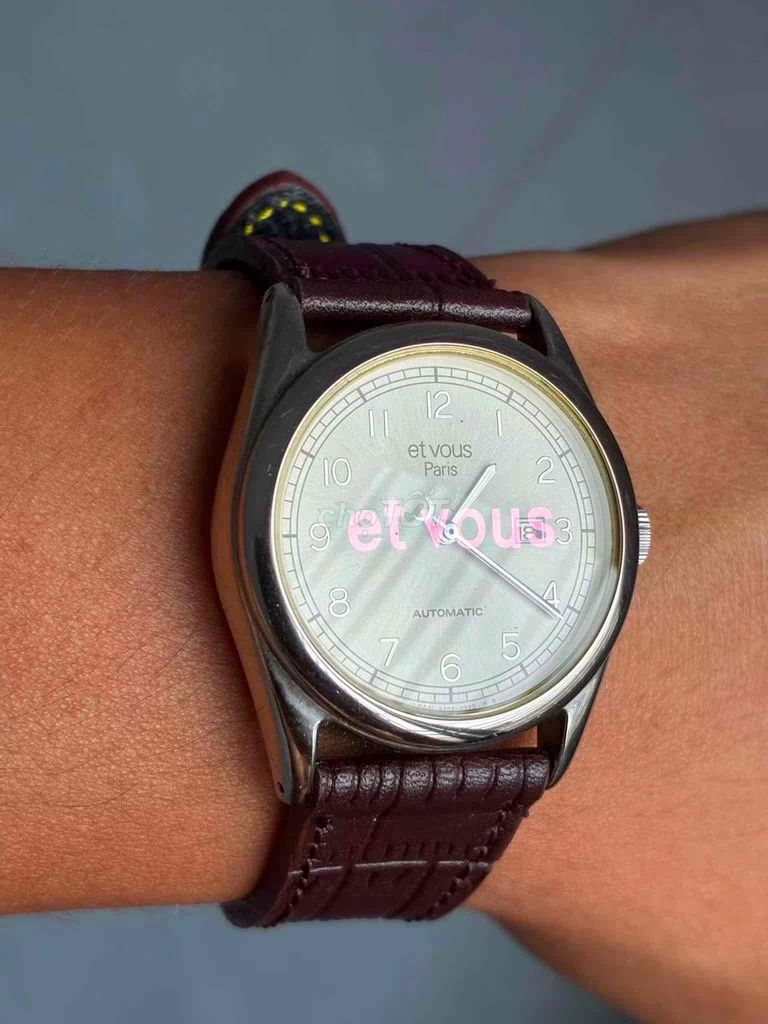 Đồng hồ Et Vous Automatic Nam Nhật Bản. Mua bán Đồng hồ tại Thành phố Biên Hòa Đồng Nai được đăng bởi hải hình 1