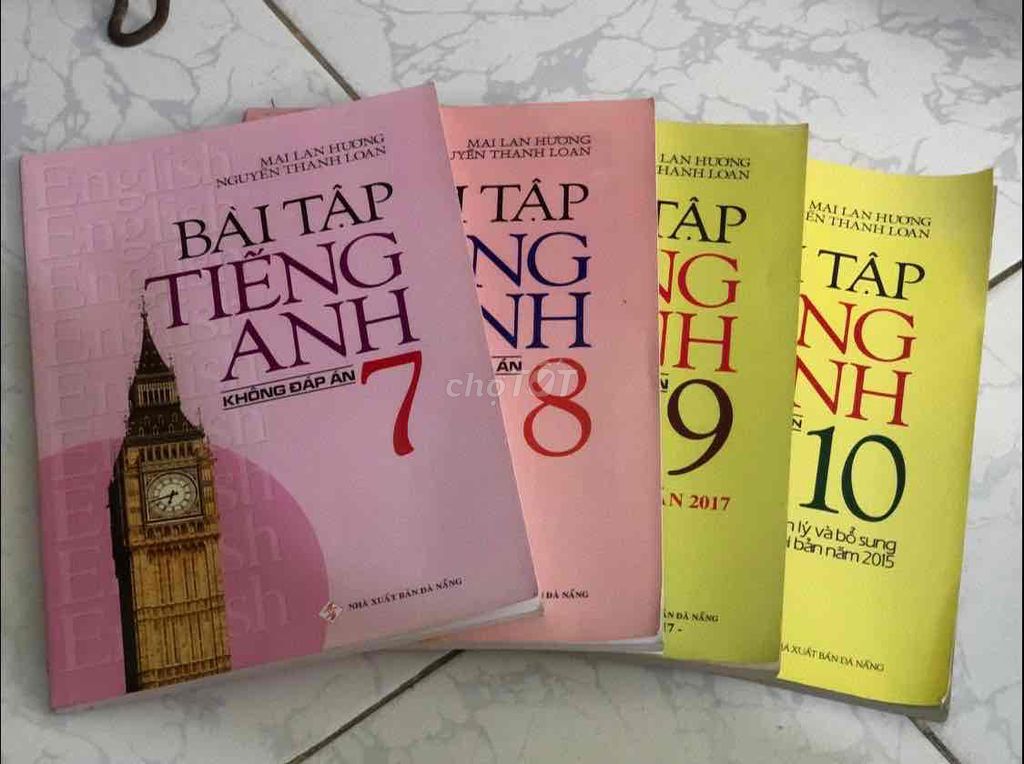 Sách bài tập tiếng anh lớp 7-10