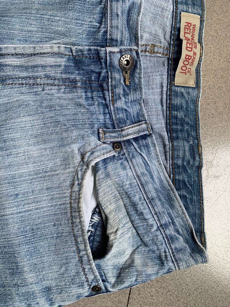 Wrangler jeans CO,.Hiệu Mỹ USA Size 34-36,