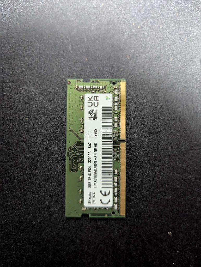 ram laptop ddr4 3200mhz 8Gb Sk hynix 1Rx8