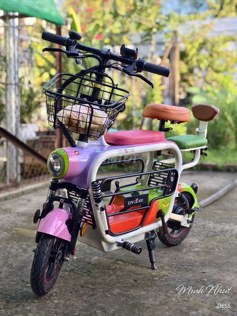 Xe đạp điện hotgirl 3 yên. Mua bán Xe điện tại Quận Bình Thuỷ Cần Thơ được đăng bởi Hellcat hình 1
