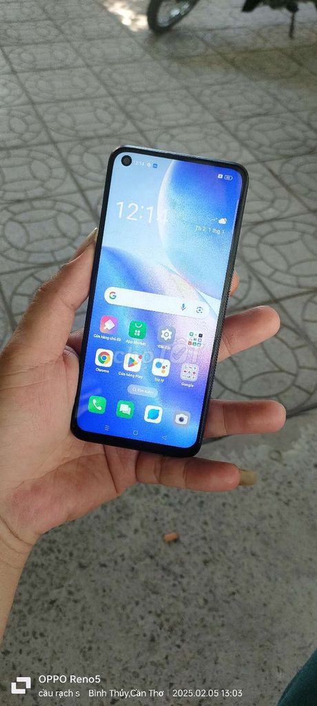 Oppo Reno 5.ram 8+8/128G snap 720G.Android 13