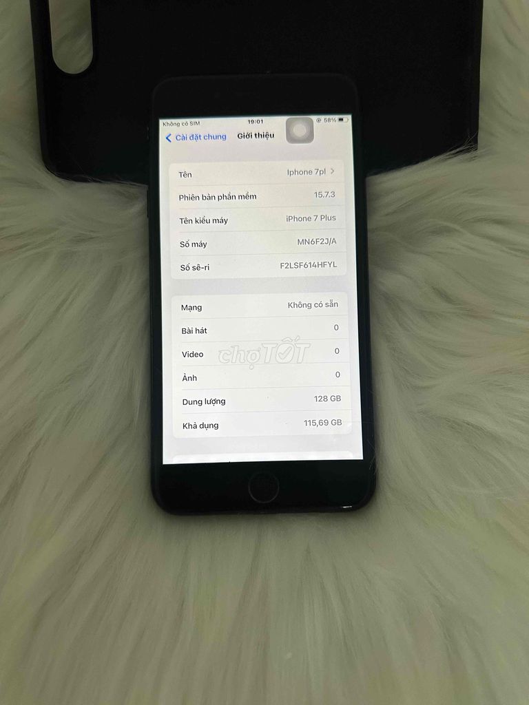 Apple iPhone 7 Plus 128GB Đen Đã sử dụng. Mua bán Điện thoại tại Quận Cầu Giấy Hà Nội được đăng bởi Đức hạnh hình 1