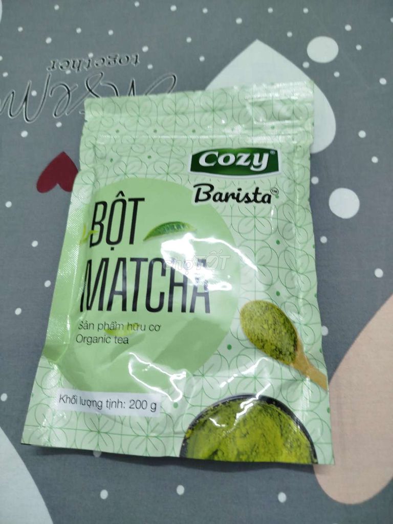 Bột matcha Cozy 200g. Mua bán Đồ ăn, thực phẩm và các loại khác tại Quận Nam Từ Liêm Hà Nội được đăng bởi Khánh Linh hình 1