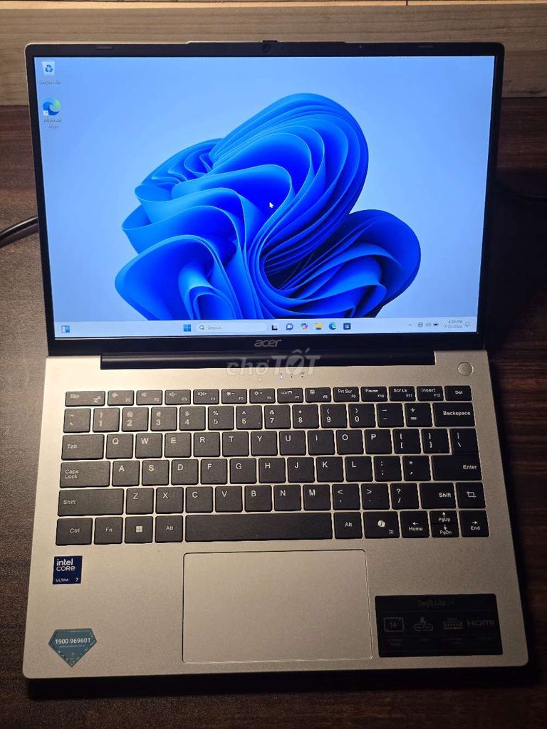 Acer Swift Go 14 Ultra 7 16GB/512GB 14 inch Bạc. Mua bán Laptop tại Quận Bình Tân Tp Hồ Chí Minh được đăng bởi T D Laptop hình 1