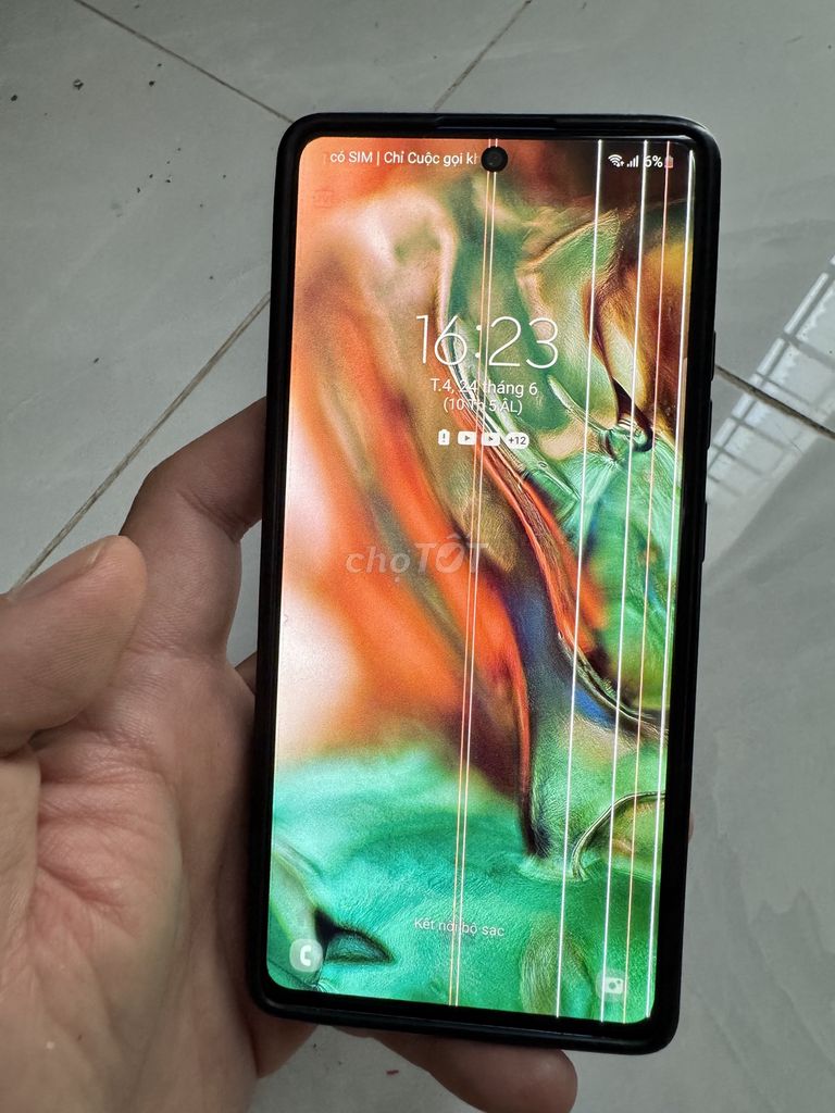Samsung S10 Lite Xanh Sọc màn hình. Mua bán Điện thoại tại Quận 8 Tp Hồ Chí Minh được đăng bởi Nhật Minh hình 1