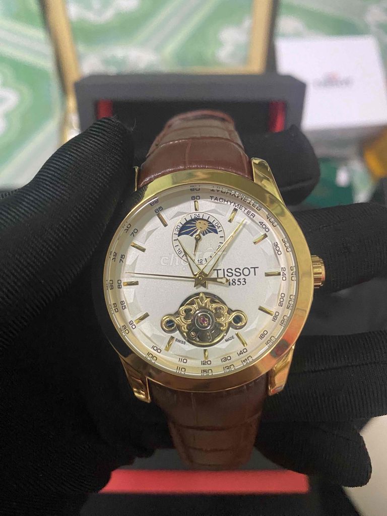 Tissot cơ máy thuỵ lộ tim siêu vip. Mua bán Đồng hồ tại Quận Bình Thạnh Tp Hồ Chí Minh được đăng bởi Lê Dĩnh Thạch hình 1