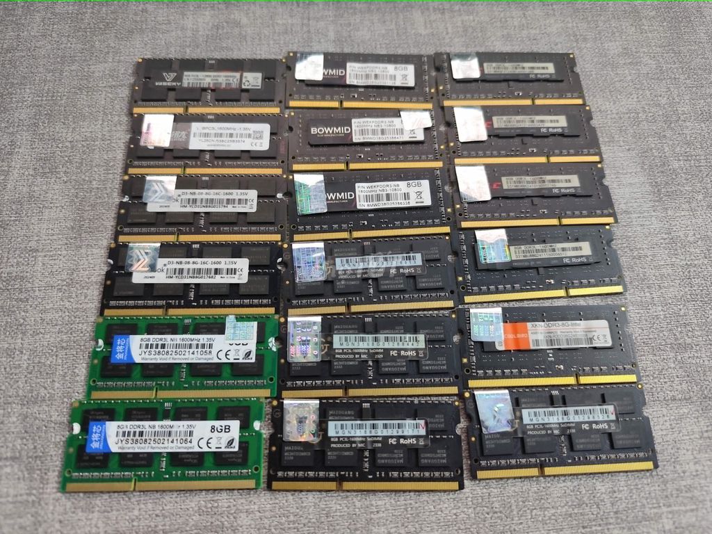 Ram laptop 8GB DDR3L 1600MHz. Mua bán Linh kiện (RAM, Card...) tại Quận Tân Phú Tp Hồ Chí Minh được đăng bởi Mỹ Linh hình 1