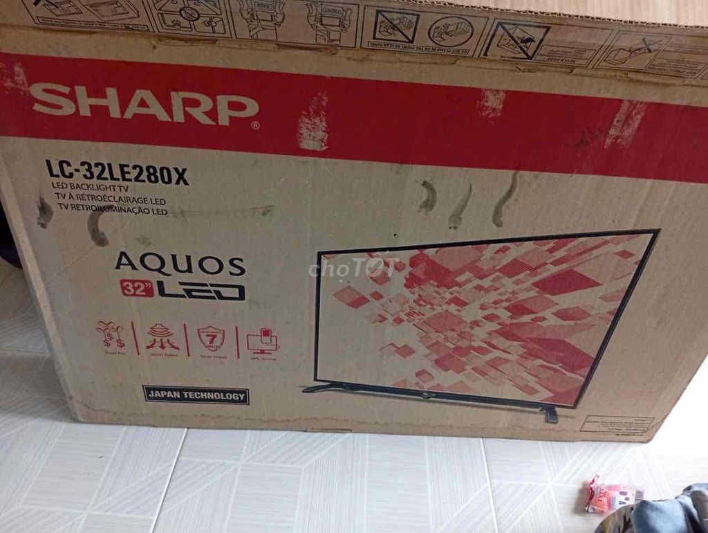 Tivi Sharp LC-32LE280X Đã sử dụng. Mua bán Tivi, Âm thanh tại Huyện Hóc Môn Tp Hồ Chí Minh được đăng bởi VyThái hình 1