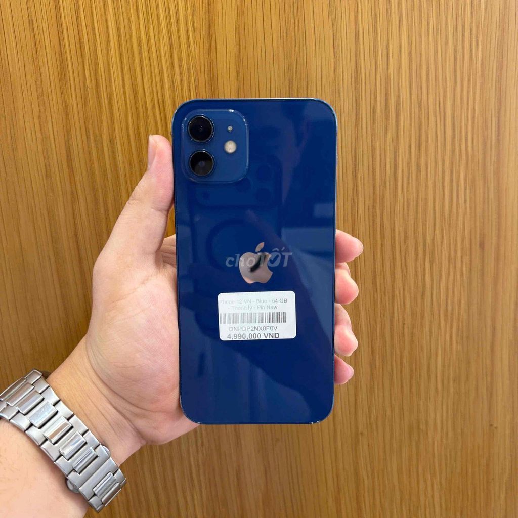 iPhone 12 VN/A 64GB Xanh Thanh lý. Mua bán Điện thoại tại Quận Ninh Kiều Cần Thơ được đăng bởi Minh Phát hình 1