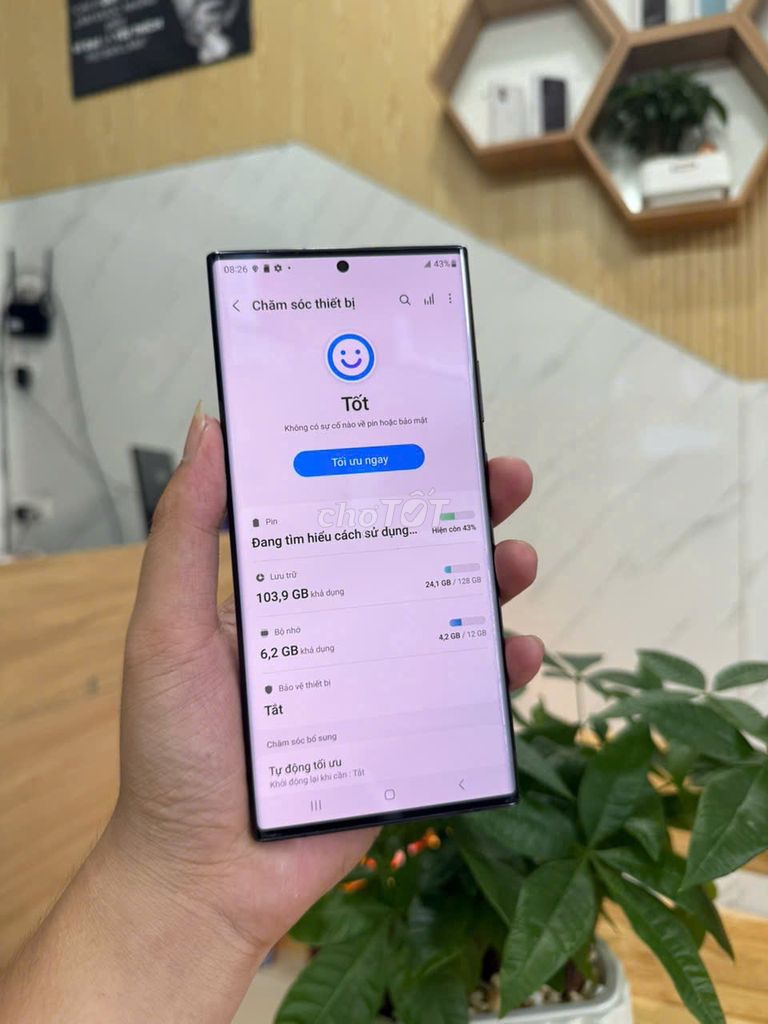 Samsung Note 20 Ultra 12GB/128GB Đen Like New. Mua bán Điện thoại tại Quận Thanh Khê Đà Nẵng được đăng bởi Cv Mobile hình 1