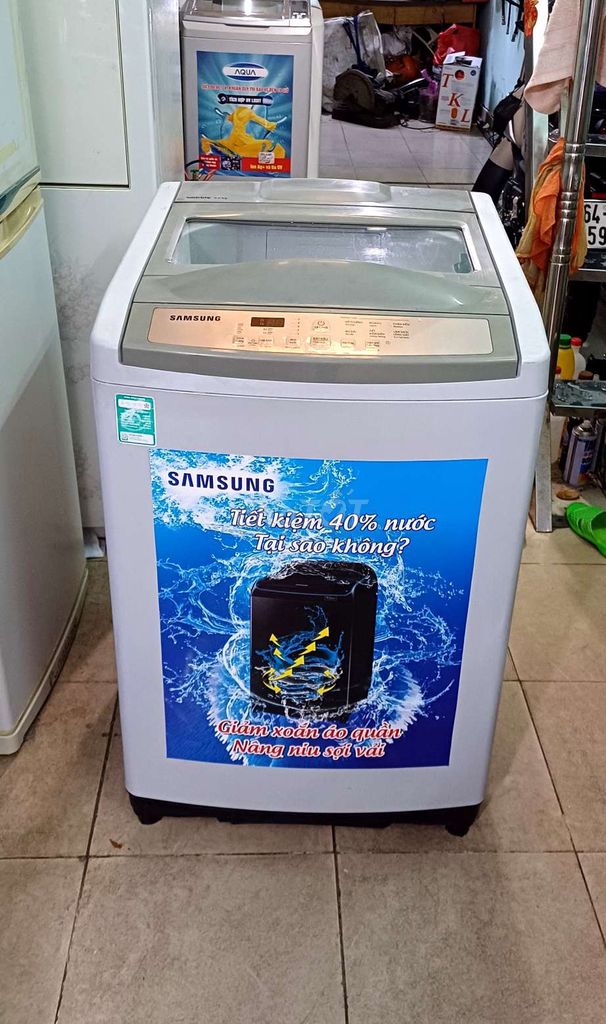 Máy giặt samsung 9kg zin bảo hành 3 tháng