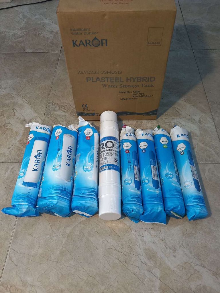 Bộ lõi lọc nước karofi chính hãng.. Mua bán Nội thất, đồ gia dụng khác tại Thành phố Thủ Đức Tp Hồ Chí Minh được đăng bởi Quang Minh  hình 1