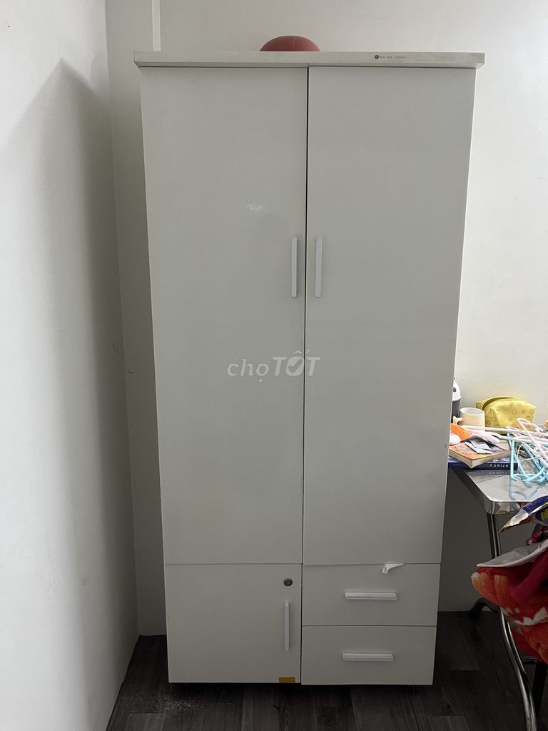 Tủ quần áo Nhựa Trắng 1m8 Đã sử dụng. Mua bán Tủ, kệ gia đình tại Quận 12 Tp Hồ Chí Minh được đăng bởi Bảo Ngân Lê hình 1
