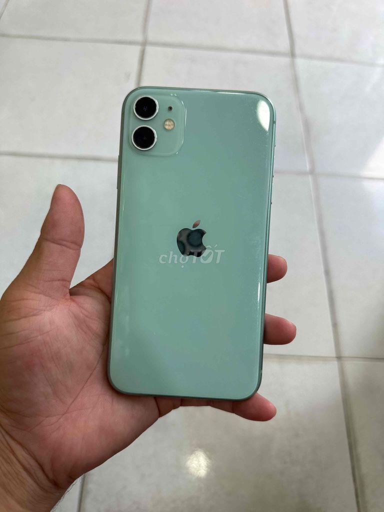Apple iPhone 11 128GB Xanh lá Đã qua sử dụng. Mua bán Điện thoại tại Thành phố Thủ Dầu Một Bình Dương được đăng bởi Cảm Ơn Vì Tất Cả hình 1