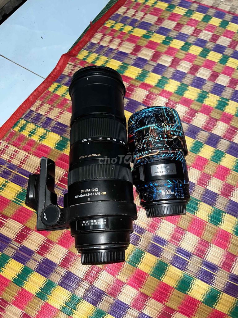 Ống kính Sigma 150-500 f5-6.3 Đen. Mua bán Máy ảnh, Máy quay tại Thành phố Long Xuyên An Giang được đăng bởi Khánh hình 1