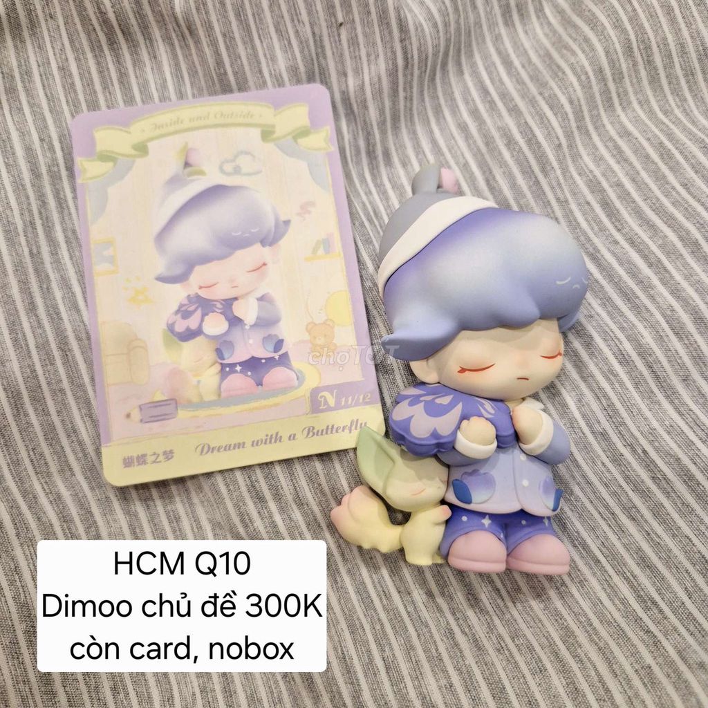 Cần pass các tượng blind box Dimoo, Hacipupu