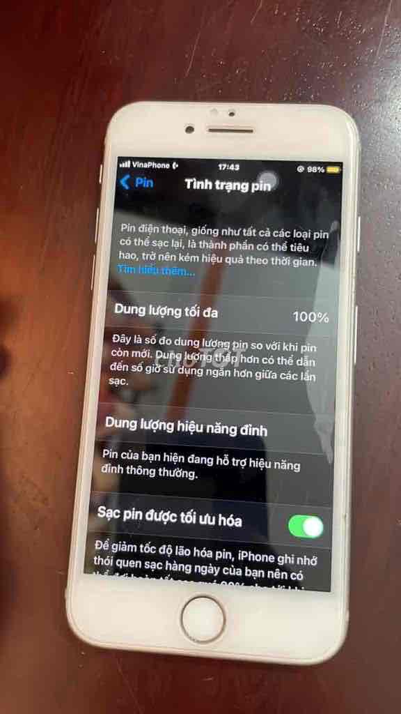 iPhone 7 128GB Trắng. Mua bán Điện thoại tại Thành phố Long Xuyên An Giang được đăng bởi Vô Thường hình 1