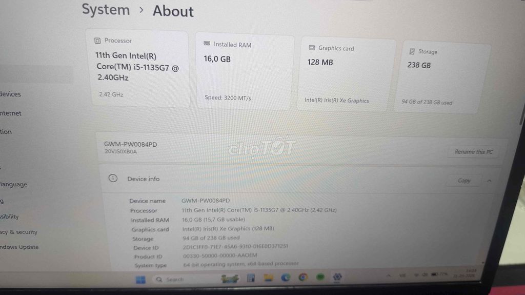 Lenovo Thinkpad L13 gen 2. Mua bán Laptop tại Thành phố Thuận An Bình Dương được đăng bởi TandT hình 1