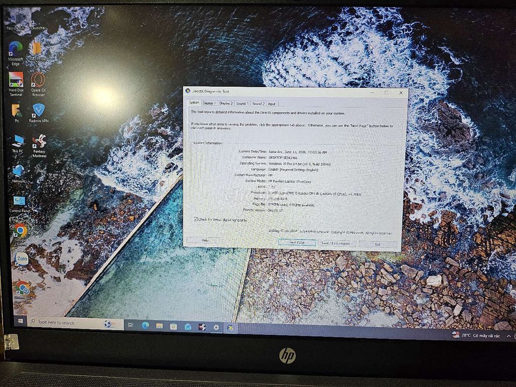 HP 8265u i5 8GB/240GB SSD . Mua bán Laptop tại Quận Gò Vấp Tp Hồ Chí Minh được đăng bởi Thai Trung hình 1
