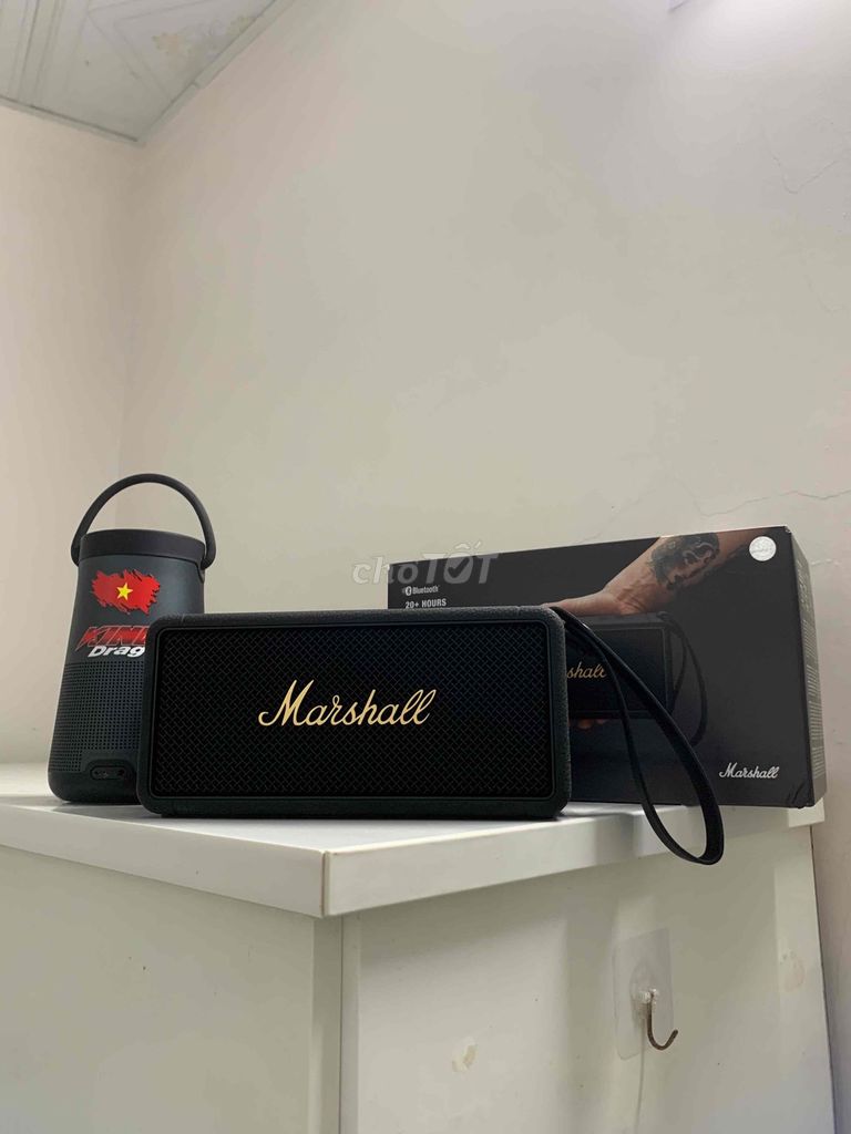Loa Bluetooth Marshall Đen Cổ điển. Mua bán Tivi, Âm thanh tại Thành phố Vũng Tàu Bà Rịa - Vũng Tàu được đăng bởi shere hình 1
