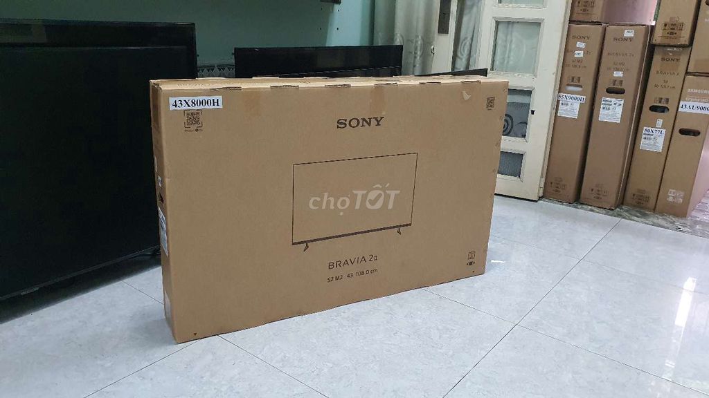 Tv. Giọng Nói. Sony 43x8000H.. 4k. Full.box. Mua bán Tivi, Âm thanh tại Quận 8 Tp Hồ Chí Minh được đăng bởi TIẾN •••>>  PHẠM THẾ HIỂN. Q8 hình 1