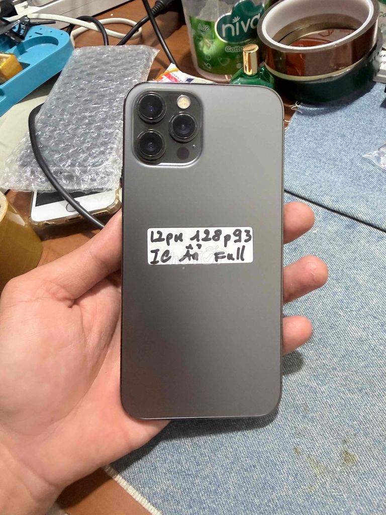 Apple iPhone 12 Pro Max 128GB Xám. Mua bán Điện thoại tại Huyện Tân Phước Tiền Giang được đăng bởi Le Duy Hong Duc hình 1