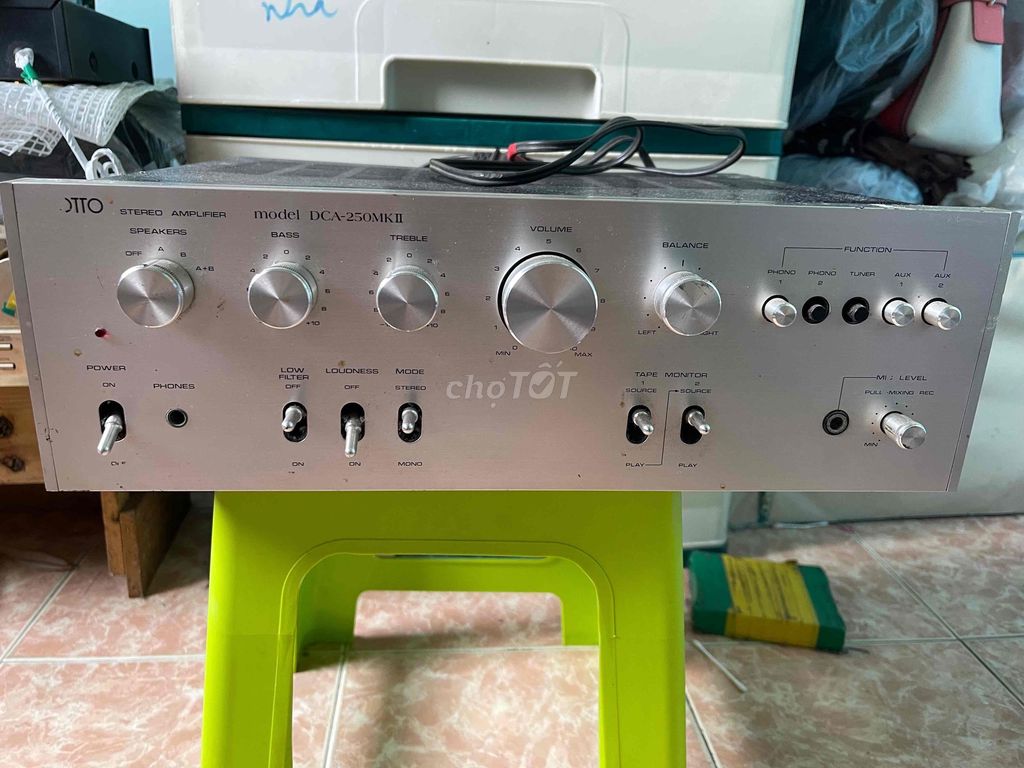 amply otto DCA 250MKII. Mua bán Tivi, Âm thanh tại Quận Bình Thạnh Tp Hồ Chí Minh được đăng bởi Thiên Triệu hình 1