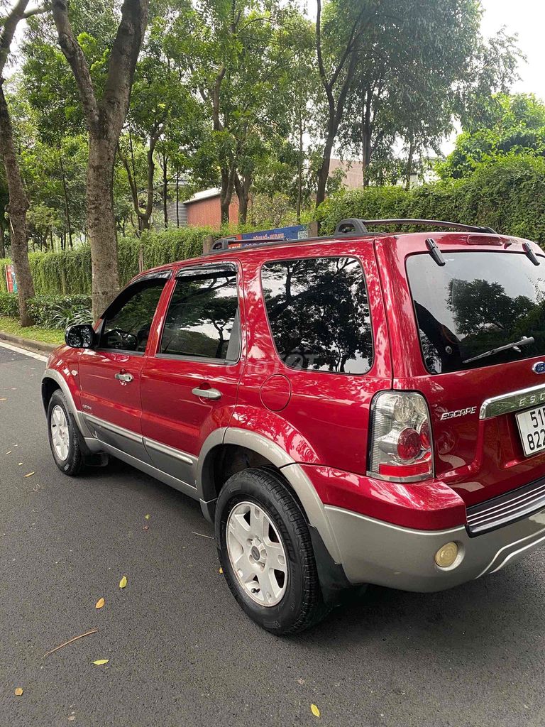 Ford Escape 2005 2.3 Đỏ. Mua bán Ô tô tại Quận Tân Phú Tp Hồ Chí Minh được đăng bởi Tân Phú Car hình 5