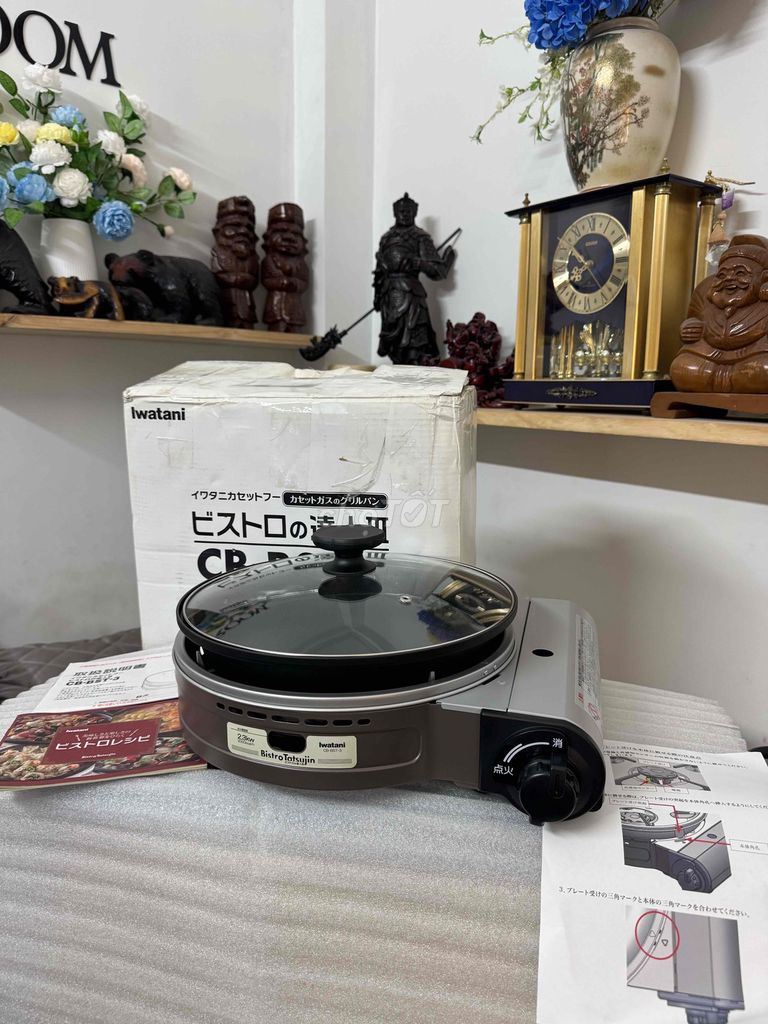 Bếp gas mini Iwatani Bistro No Tatsujin III Xám. Mua bán Bếp, lò, đồ điện nhà bếp tại Thành phố Dĩ An Bình Dương được đăng bởi liêm nguyễn hình 1